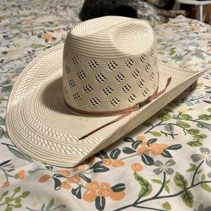 Cream Western Cowboy Hat